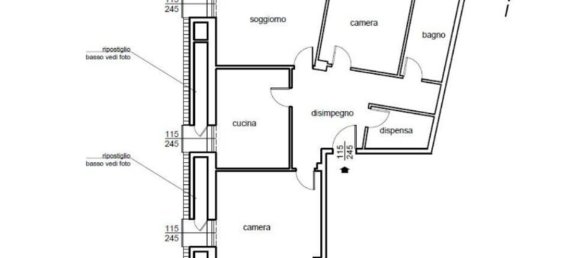 Apartamento de 4 habitaciónes en Cairo Montenotte, Italy No. 187347 44