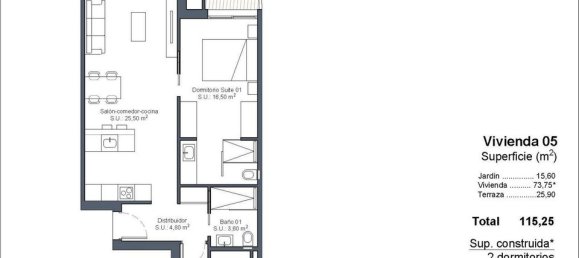 Bungalow de 2 dormitorios en Ciudad Quesada, Spain No. 176433 23