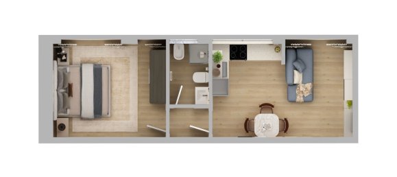 2غرفة شقة في Milan, Italy رقم 287645 13