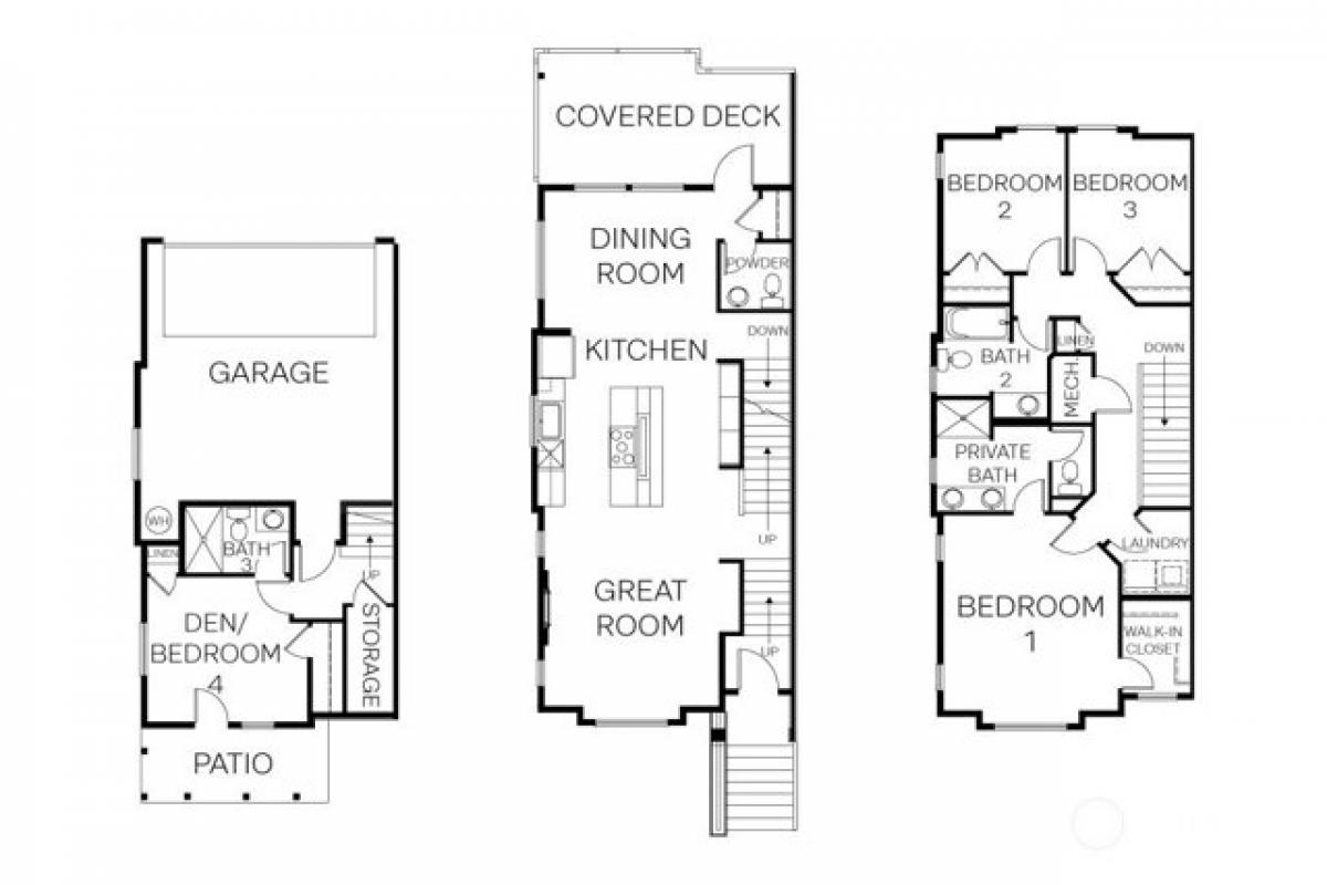 Дом с 3 спальнями в Woodinville, США № 387142