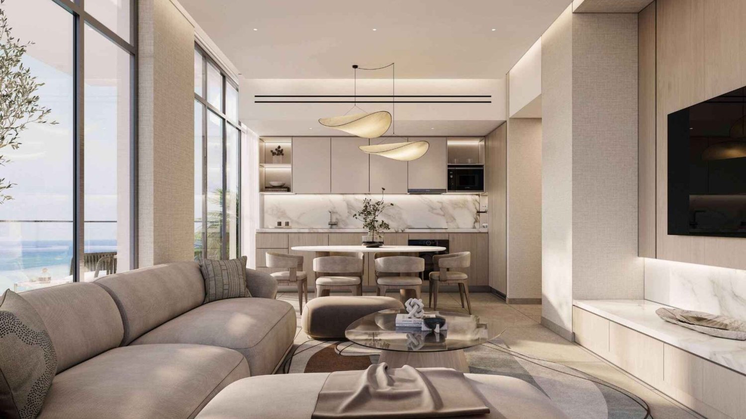 1 chambre appartement à vendre à Al Marjan Island, Ras Al Khaimah, UAE № 116448