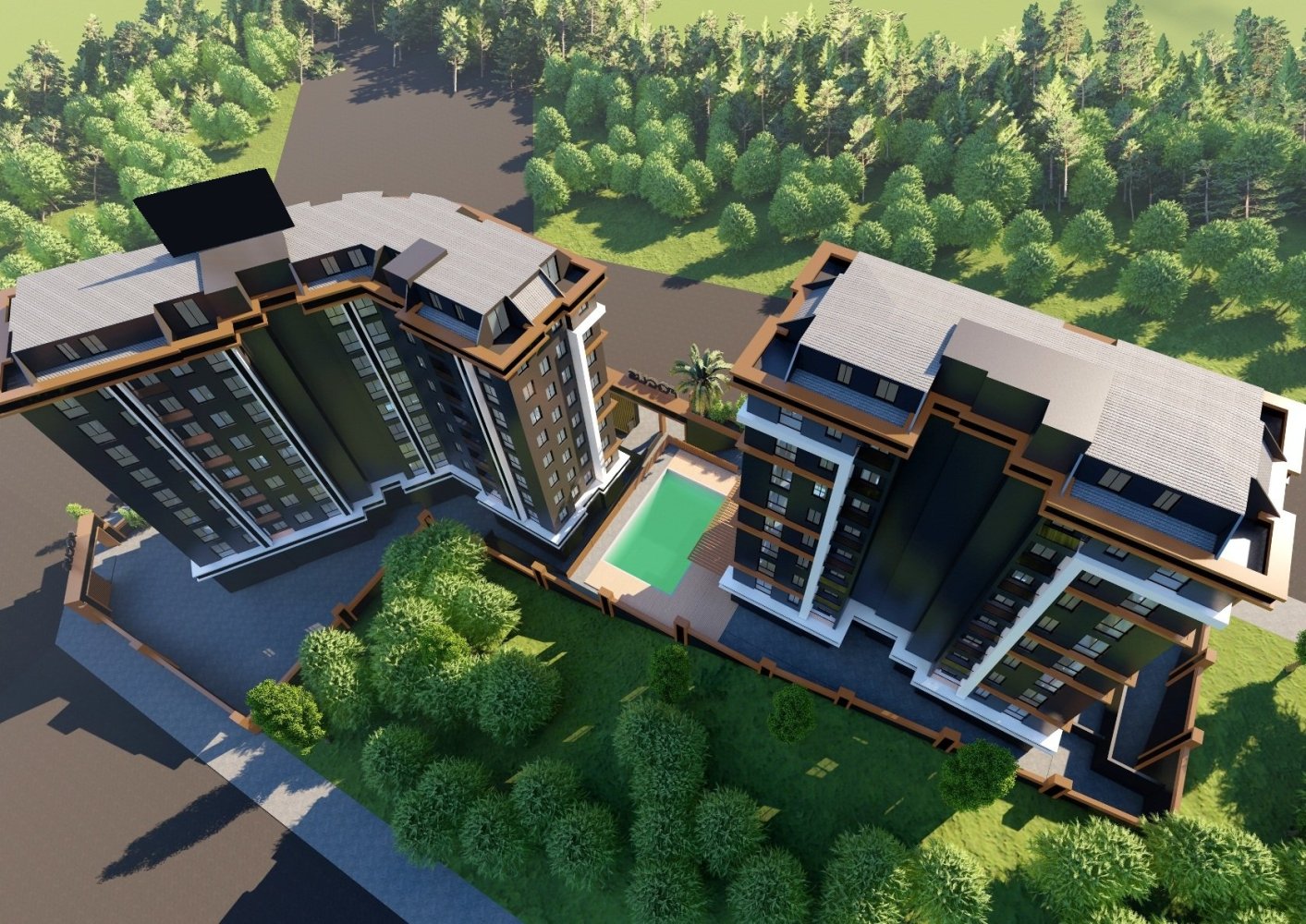 Квартира 3+1 в Стамбул, Турция № 24441