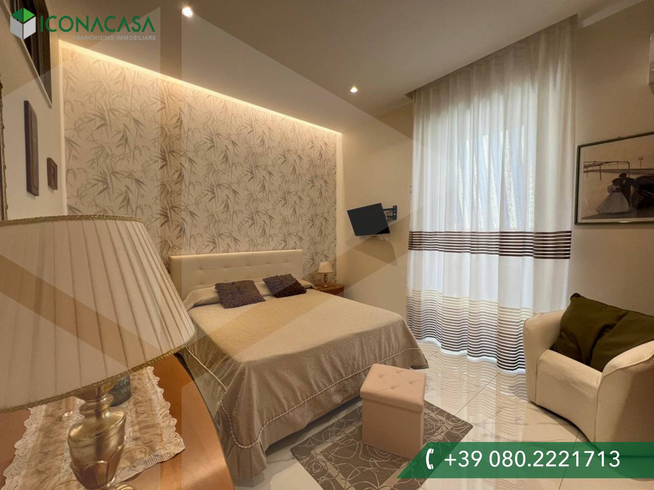 Квартира с 2 комнатами в Бари, Италия № 28514