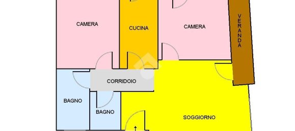 3-Zimmer Wohnung in Rome, Italy, Nr. 75457 47