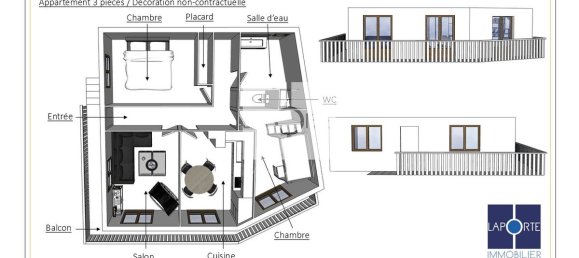 2 غرف نوم شقة في Savoie, France رقم 342497 12