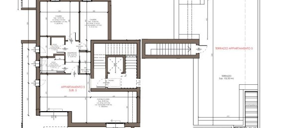 Penthouse de 3 divisões em Padua, Italy N.º 234235 20
