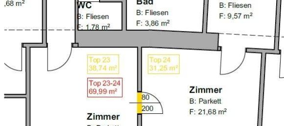 3غرفة شقة في Favoriten, Austria رقم 251090 11