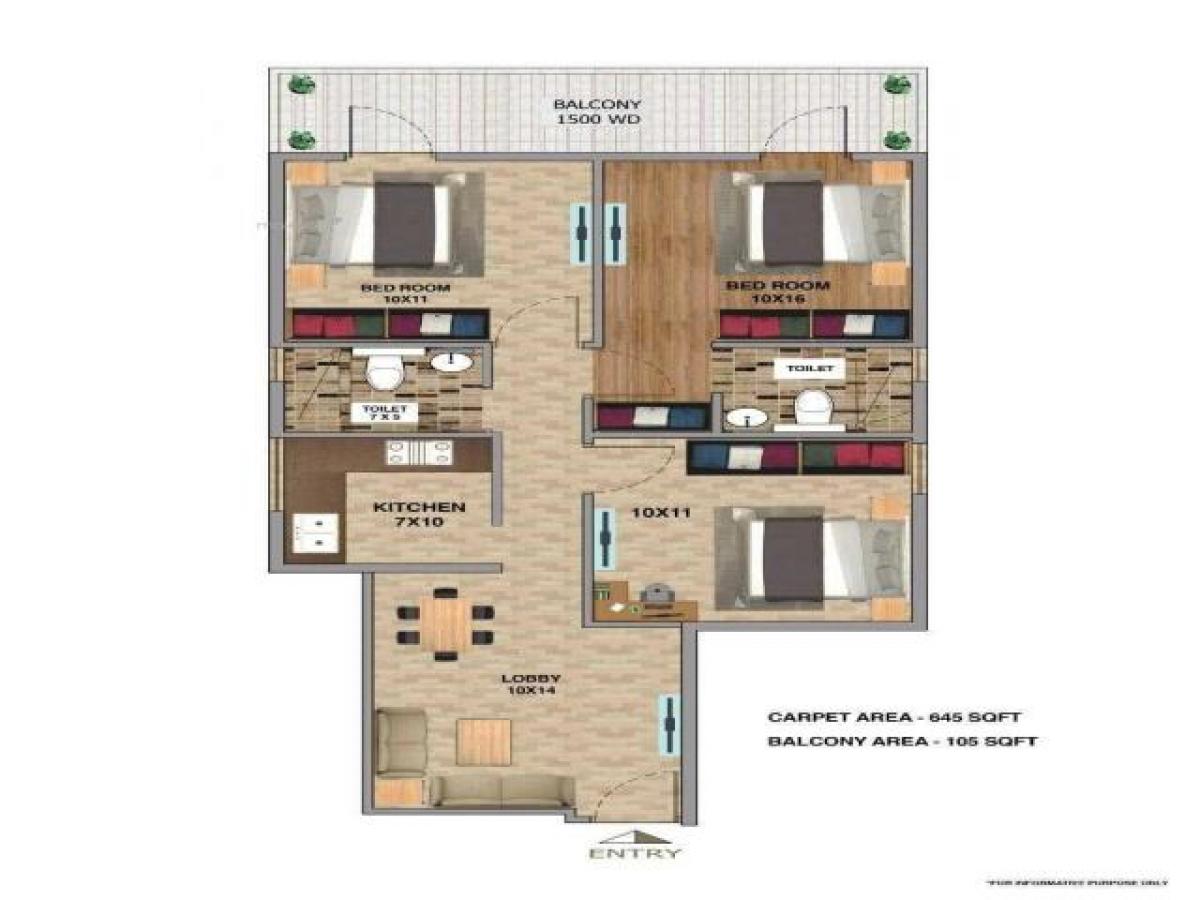 Дом с 3 спальнями в Гургаон, Индия № 25216