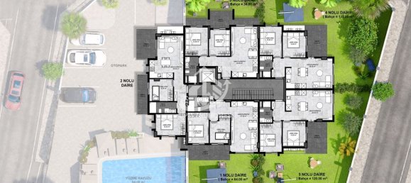 Apartment 2+1 in Alanya, Turkey No. 9303 25