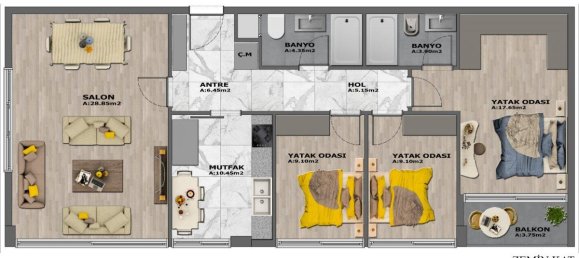 2 rooms Villa in Altintash, Turkey No. 9703 25