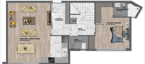 2 rooms Villa in Altintash, Turkey No. 9703 26