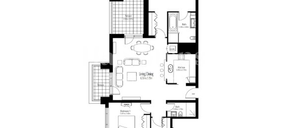 3 Schlafzimmer Wohnung in Downtown Dubai (Downtown Burj Dubai), UAE, Nr. 195337 20