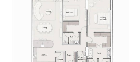 2 Schlafzimmer Wohnung in ELLINGTON OCEAN HOUSE, Dubai, UAE, Nr. 61191 12