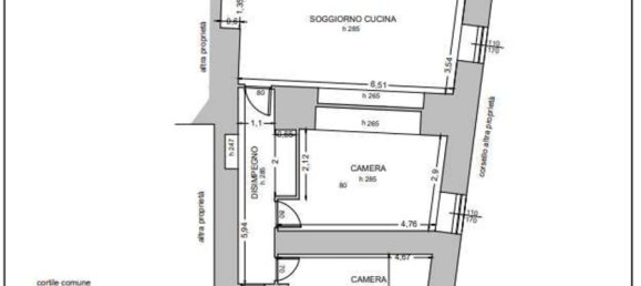 4 rooms Apartment in Como, Italy No. 6808 33