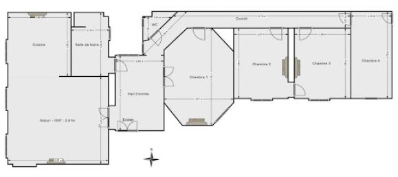 Apartamento T4 em Paris, France N.º 149176 14