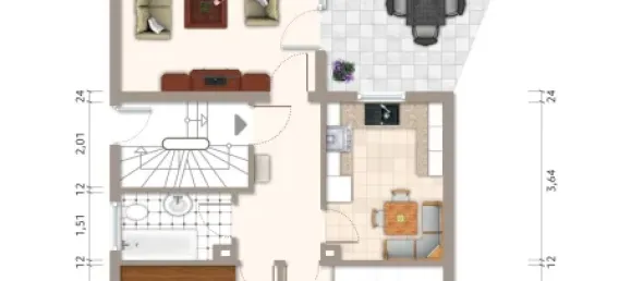 5 chambres Maison de ville à Kelsterbach, Germany No. 274550 9