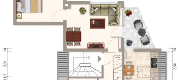 5 chambres Maison de ville à Kelsterbach, Germany No. 274550 10