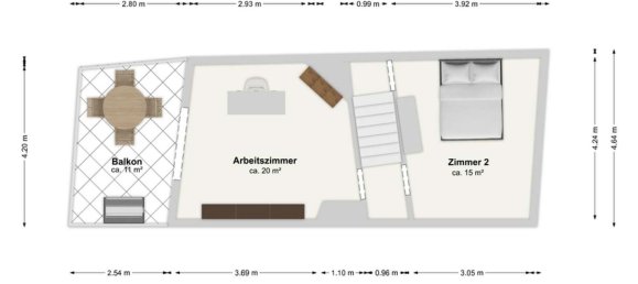 4 rooms Townhouse in Saarland, Germany No. 26046 26