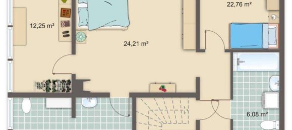 3-Zimmer Penthouse in Wien, Austria, Nr. 125013 19