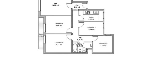 4 bedrooms Apartment in Gracia, Spain No. 168525 49