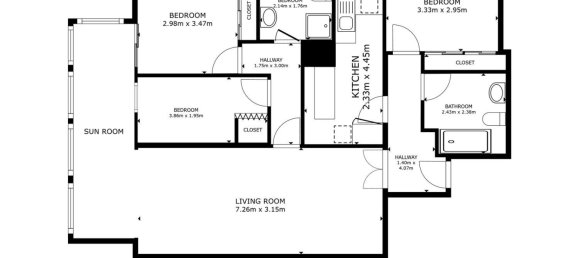 Apartamento T3 em Alicante, Spain N.º 93290 27