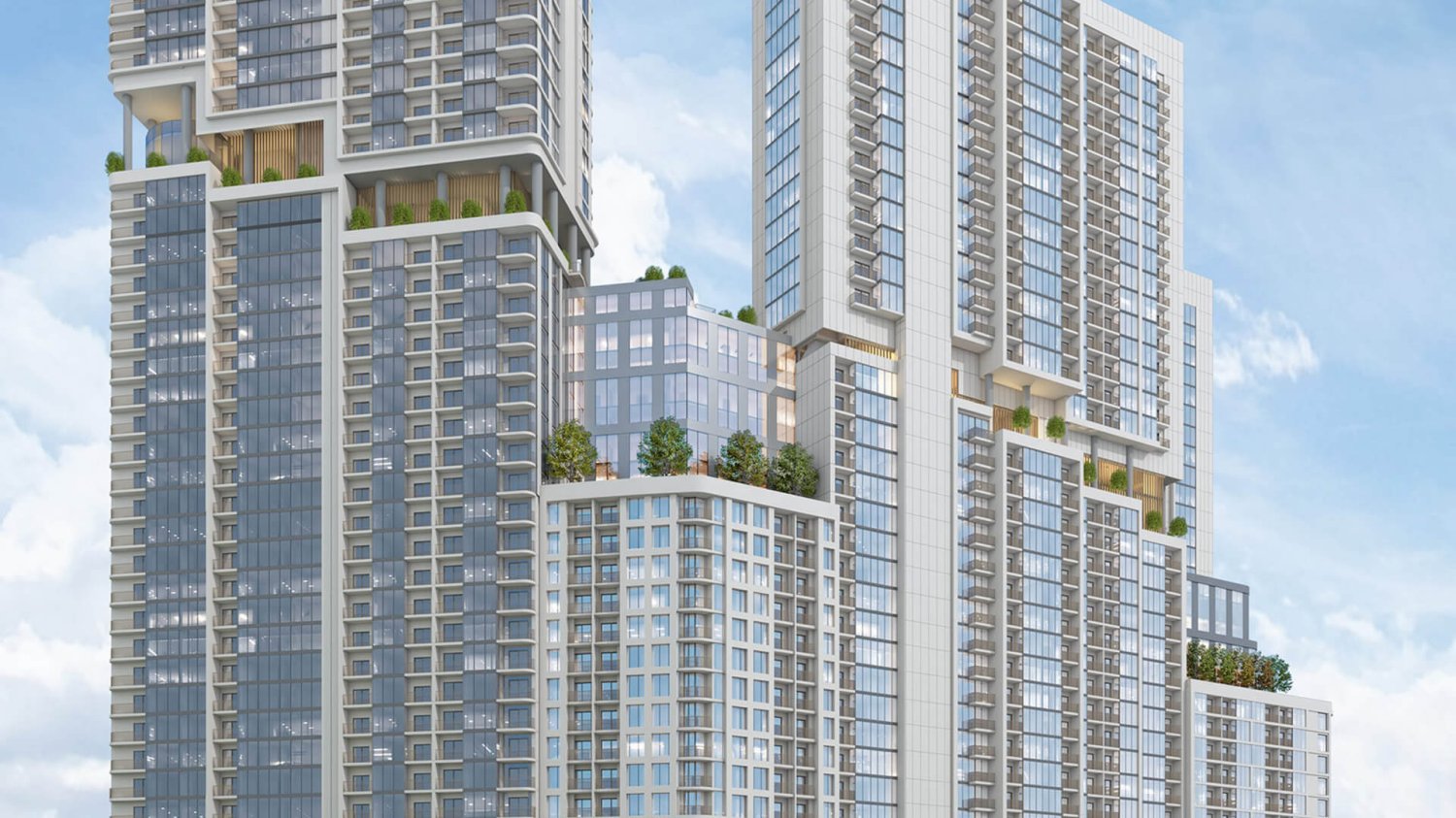 3 Schlafzimmer Wohnung in THE CREST, Mohammed Bin Rashid City, UAE, Nr. 58621