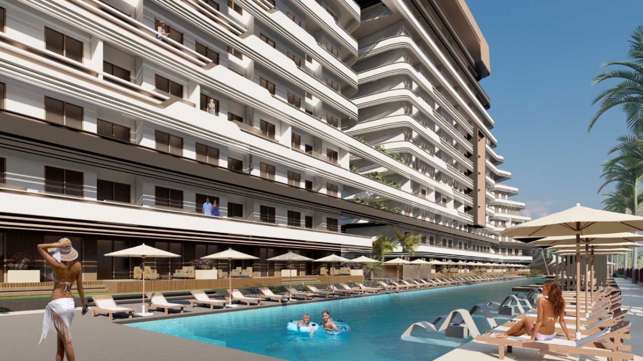 Apartment 1+1 in Antalya, Turkey No. 4478