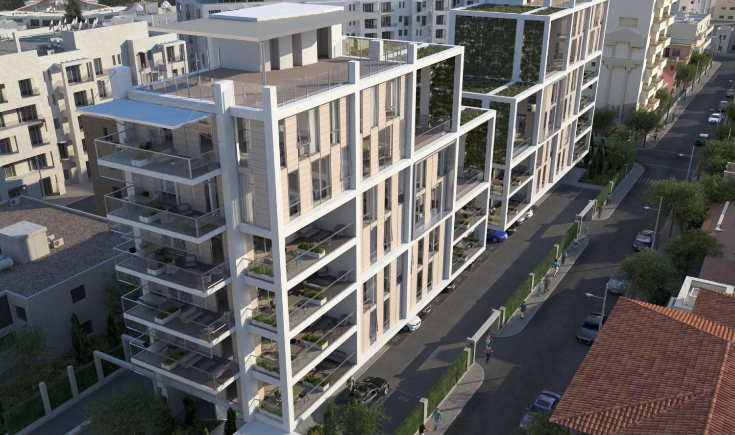 Квартира с 2 спальнями в Лимассол, Кипр № 35625