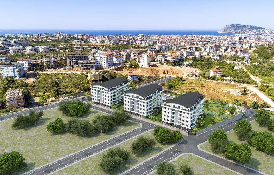 Appartement 1+1 à Oba, Turkey No. 13892