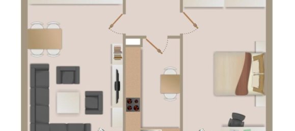 2 rooms Apartment in Stuttgart, Germany No. 221018 10