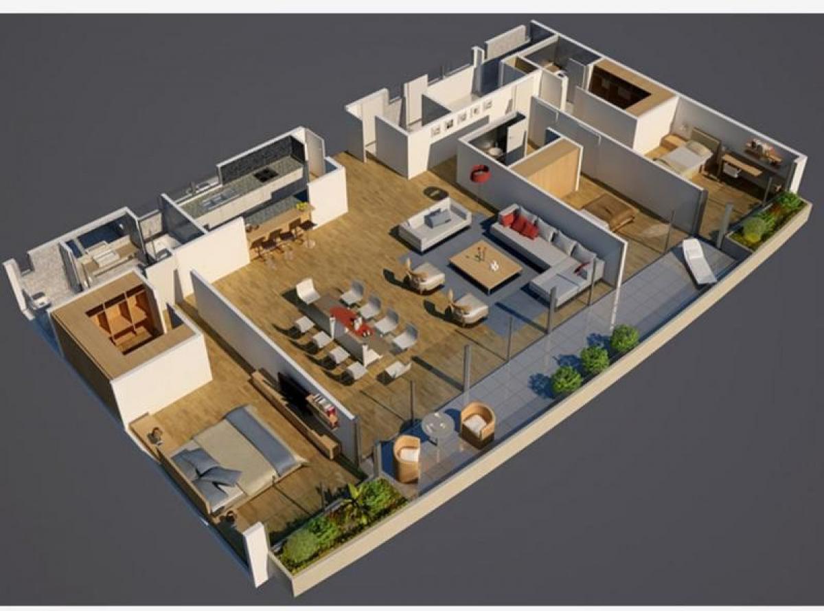 4 chambres Appartement à Naucalpan de Juarez, Mexico No. 216759