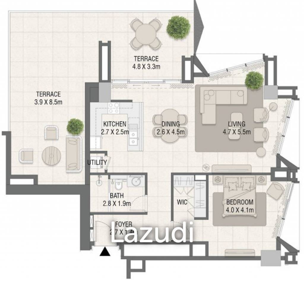 1 bedroom Apartment in Dubai, UAE No. 18275