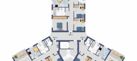 Apartamento de 3 divisões em Cologne, Germany N.º 140585 8
