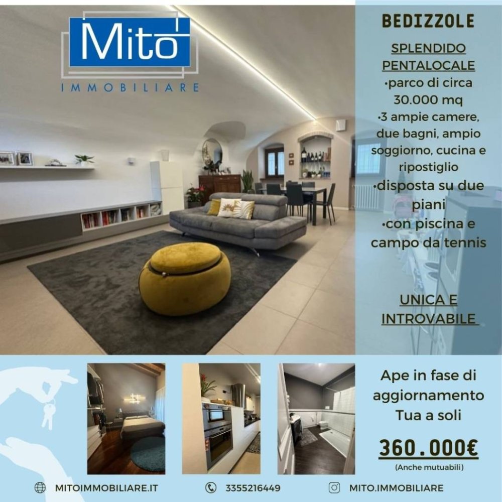 3 chambres Appartement à Bedizzole, Italy No. 125040