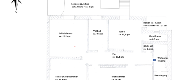 3-salle Appartement à Hamburg-Mitte, Germany No. 345496 16