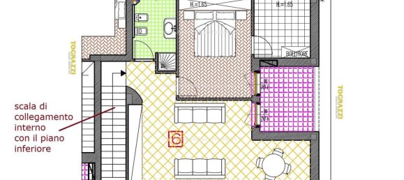 6 غرف نوم منزل ذو طابقين في Certaldo, Italy رقم 160285 8