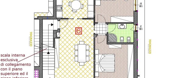 6 غرف نوم منزل ذو طابقين في Certaldo, Italy رقم 160285 7