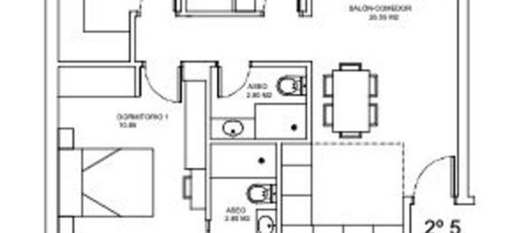 Apartamento T3 em Salamanca, Spain N.º 18102 23