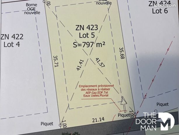 Земельный участок 797м² в Верден-сюр-Гаронн, Франция № 303337