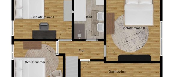 Дом с 3 спальнями в Графство Бентхайм, Германия № 164094 17