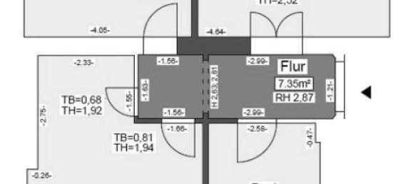 Квартира с 3 комнатами в Фридрихсхайн, Германия № 110266 2