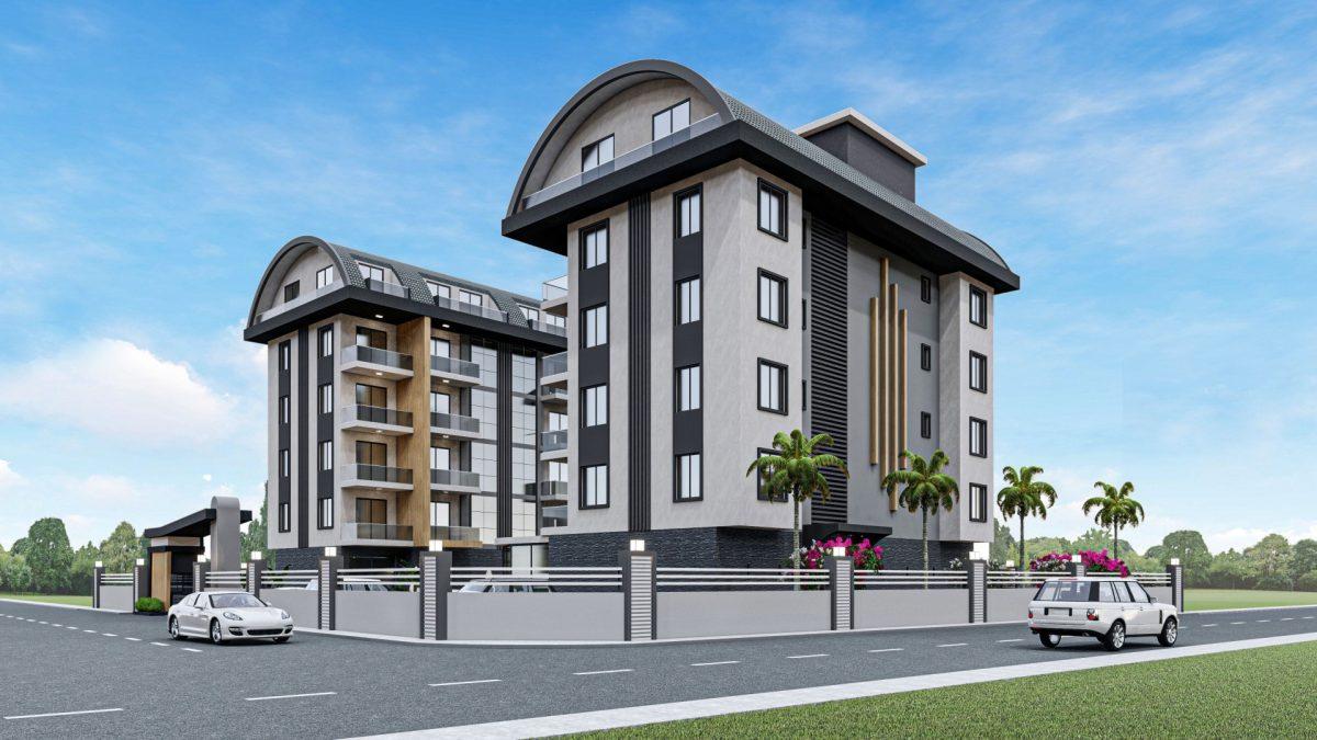 2 rooms Apartment in Oba, Turkey No. 10015