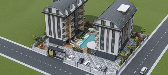 2 rooms Apartment in Oba, Turkey No. 10015 10