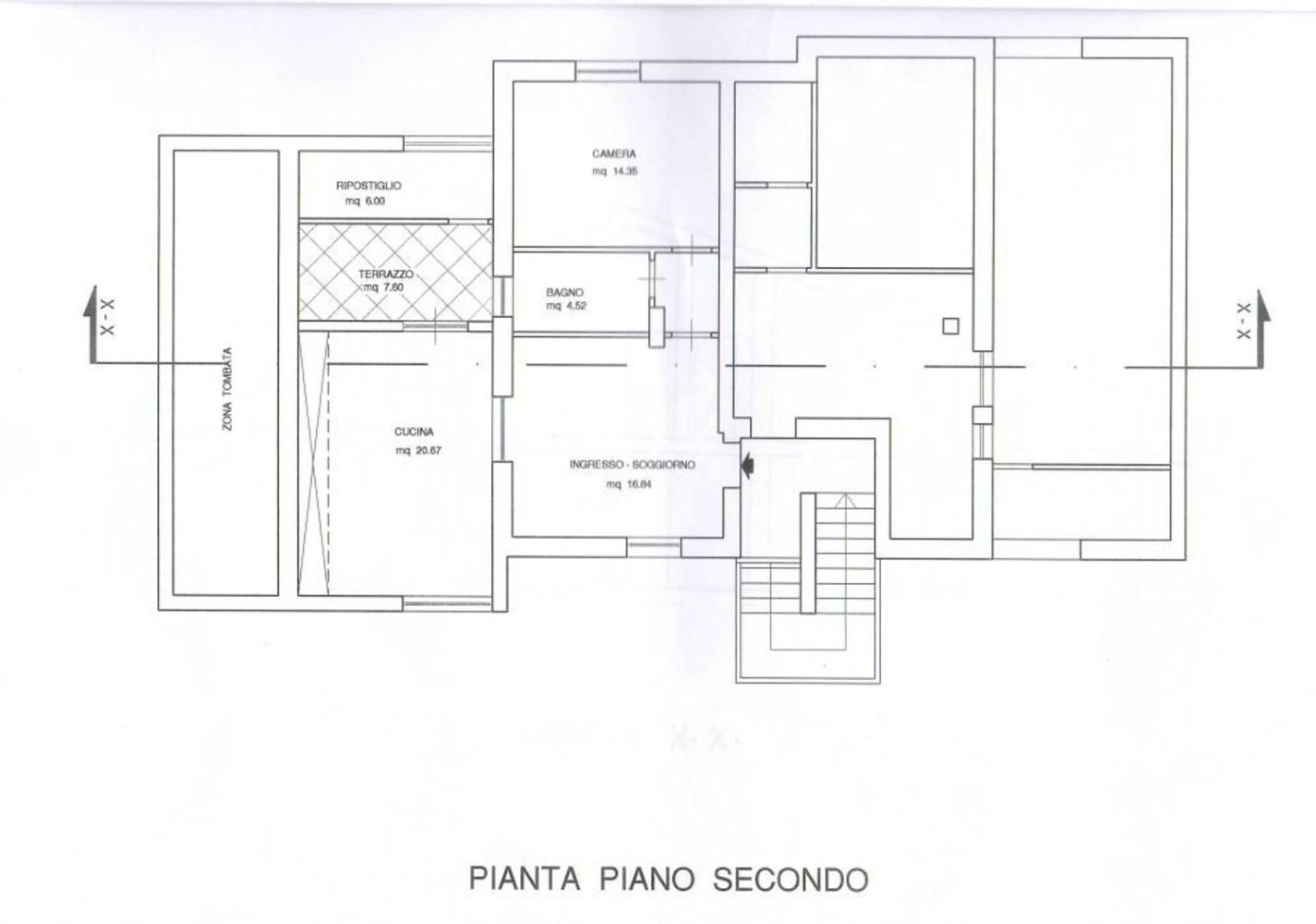Дуплекс с 3 комнатами в Ольмедо, Италия № 257104