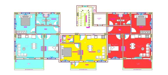 Apartamento de 3 divisões em Demirtas, Turkey N.º 9902 14