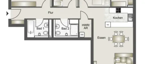 2 Schlafzimmer Wohnung in Hamburg-Mitte, Germany, Nr. 311343 14