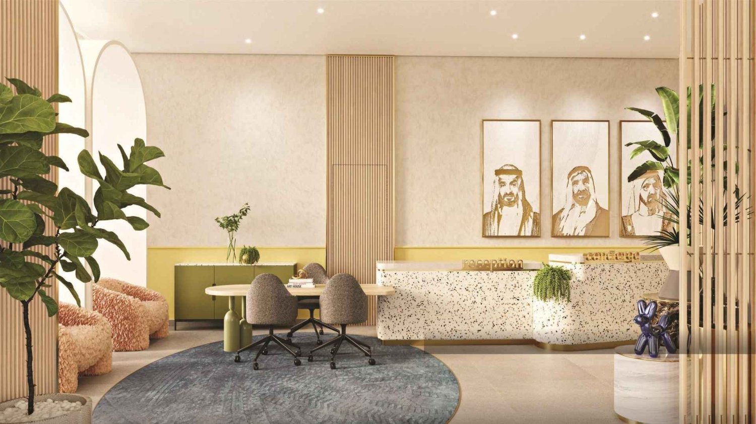 Wohnung in BLOOM ARJAAN BY ROTANA, Saadiyat Island, UAE 48.89m², Nr. 62438