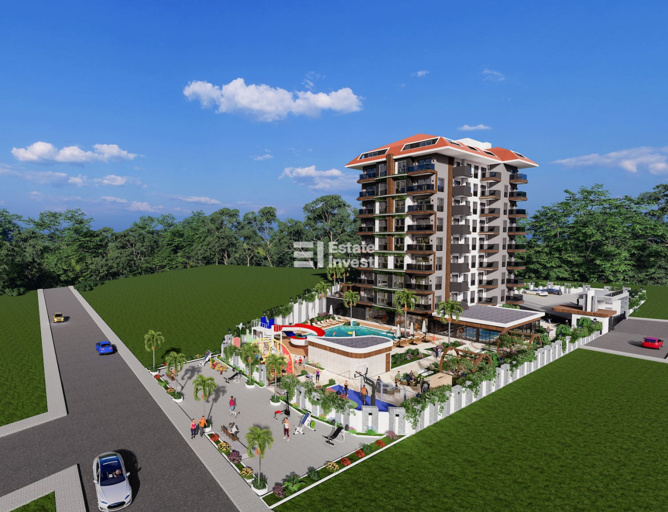 Apartment 1+1 in Alanya, Turkey No. 32219