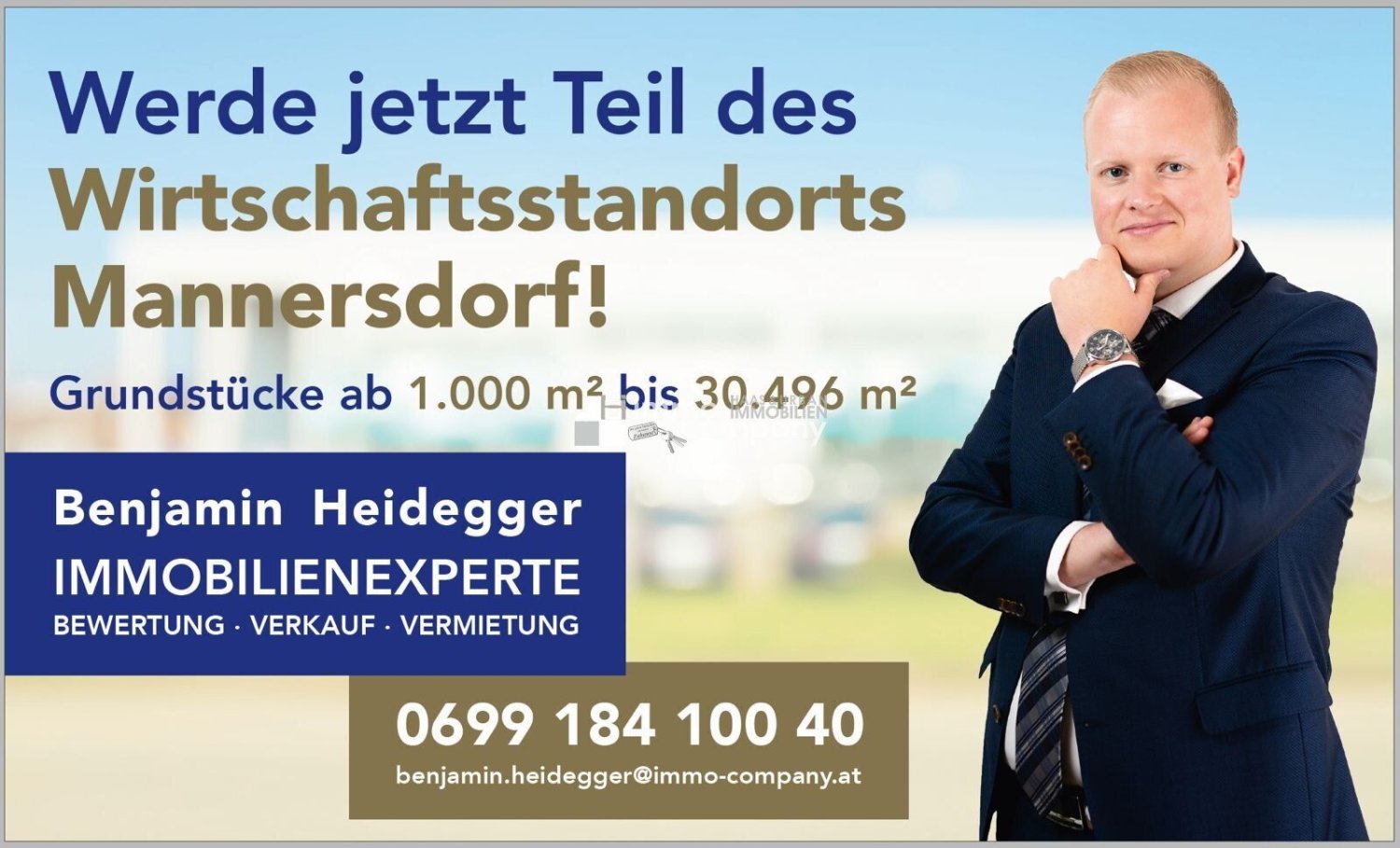  قطعة أرض في Mannersdorf am Leithagebirge, Austria رقم 134299