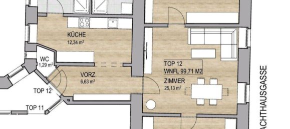 3 rooms Apartment in Vienna, Austria No. 148499 23